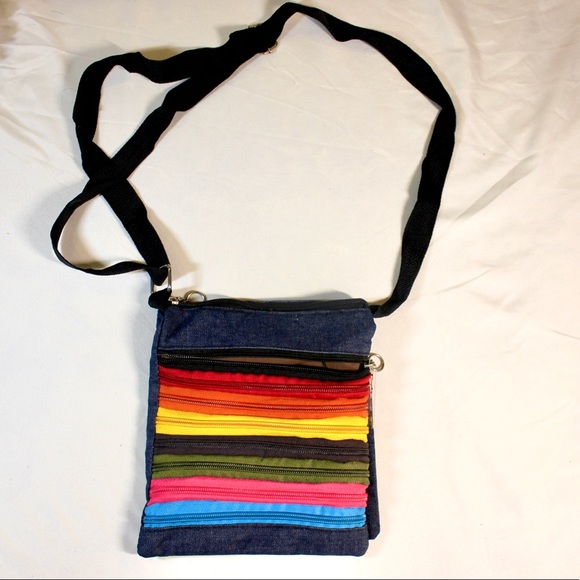 Denim Shoulder Bag - Picture 3 of 4